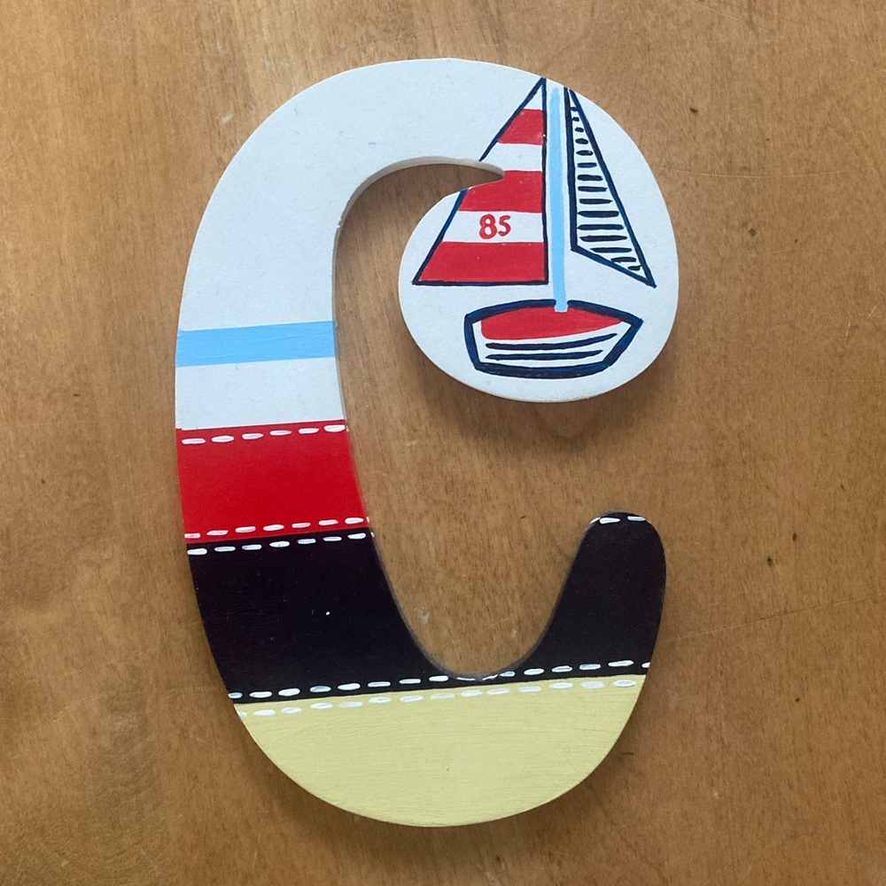 JACOB wooden letters - Picture 4 of 7